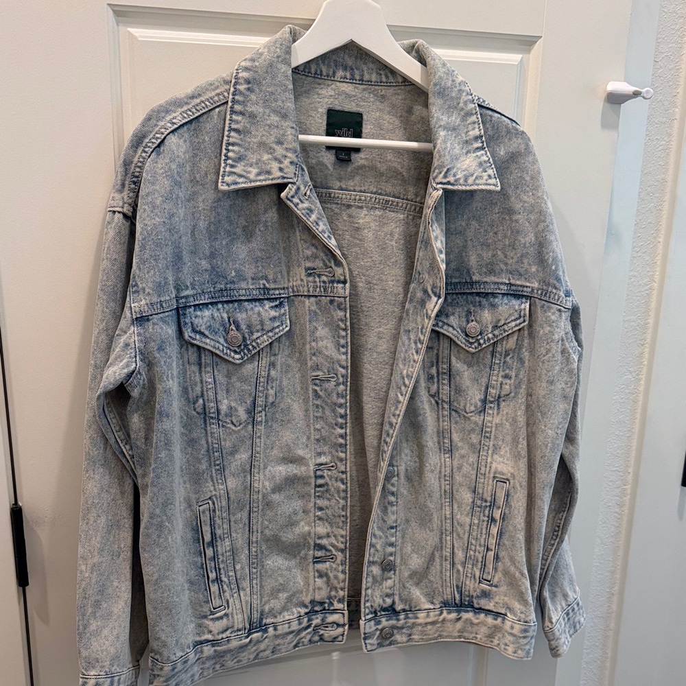 wild fable Light Wash Blue Denim Jacket